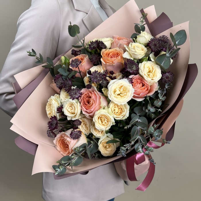 Букет из роз Нежные Моменты