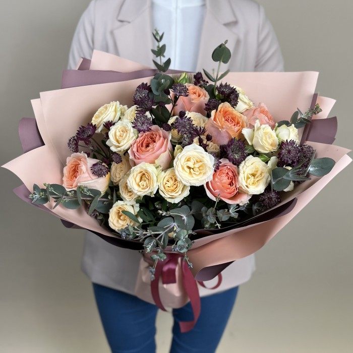 Букет из роз Нежные Моменты