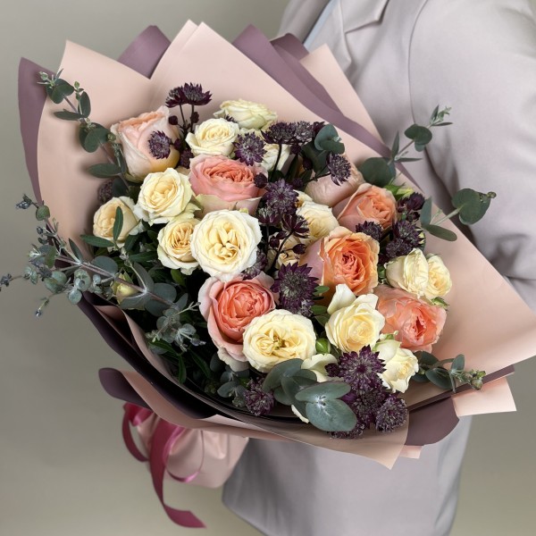 Букет из роз Нежные Моменты