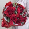 Букет из роз Яркий закат