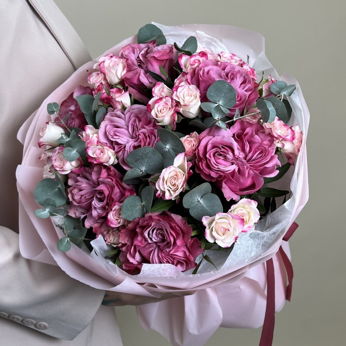 Букет из роз Розовая Фантазия