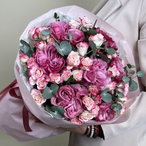 Букет из роз Розовая Фантазия