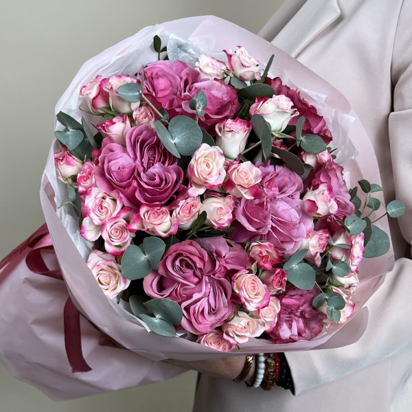 Букет из роз Розовая Фантазия