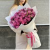 15 кустовых пионовидных роз Леди Бомбастик 60 см