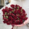 15 кустовых роз Велвет Блоссом 50 см