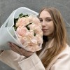 15 нежно-розовых роз Помароса