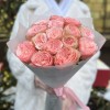 15 пионовидных роз Кахала 50 см