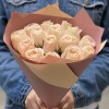 15 пионовидных роз Модести
