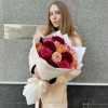 15 роз Праздничный микс