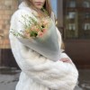 15 нежно-розовых роз Топ-гир 50 см с гринбелом