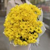 15 желтых кустовых хризантем Бакарди