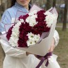 15 белых и фиолетовых кустовых хризантем