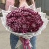 15 фиолетовых хризантем