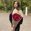 15 малиновых роз Мели