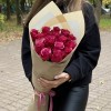 15 малиновых роз Мели