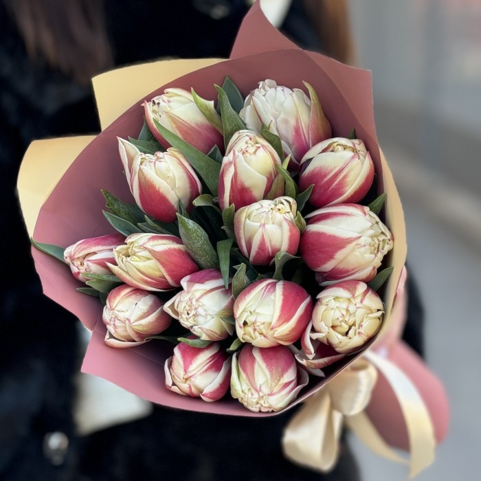 15 пионовидных тюльпанов Вермонт