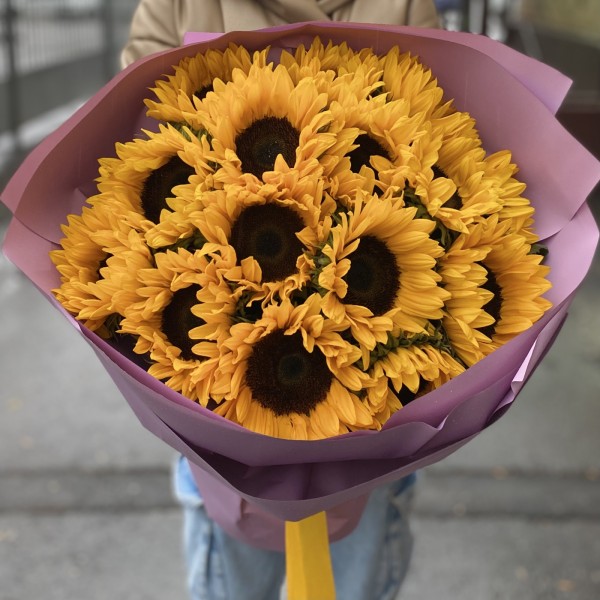 15 подсолнухов