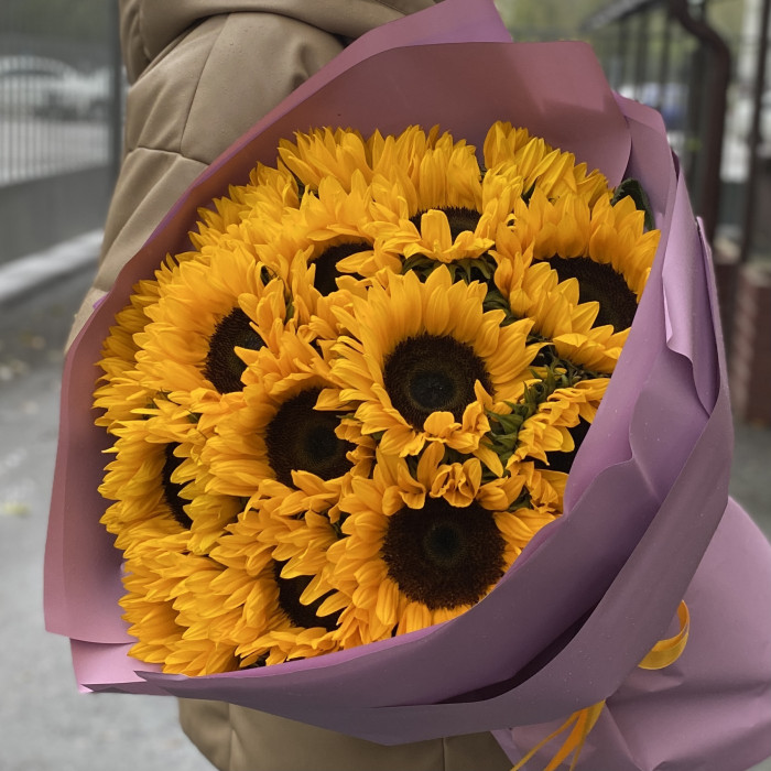 15 подсолнухов