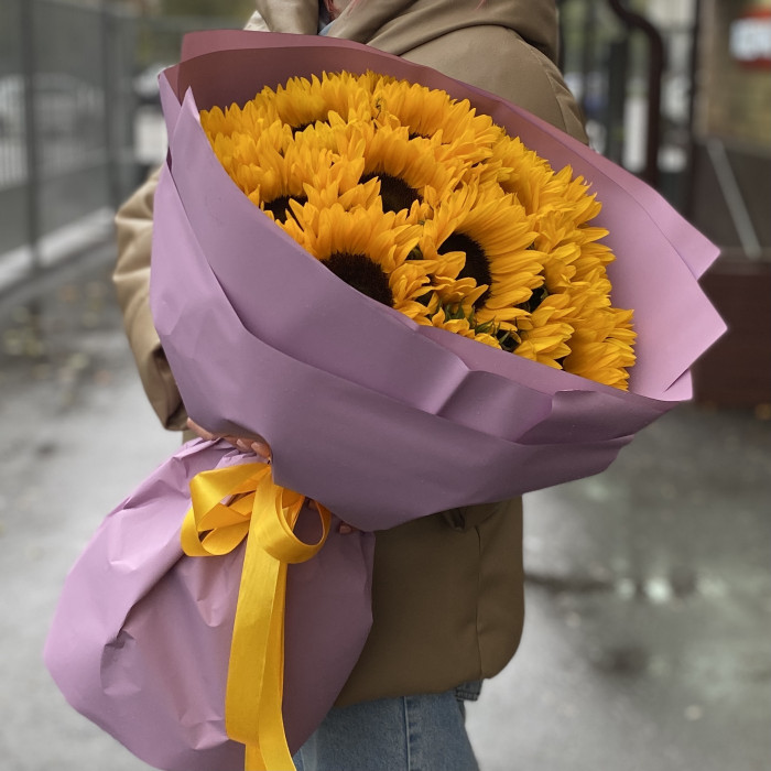 15 подсолнухов