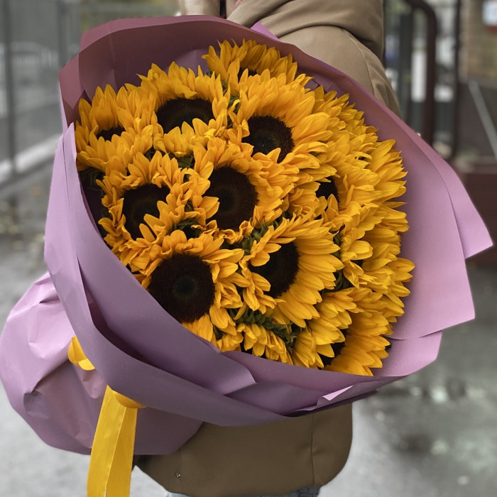 15 подсолнухов