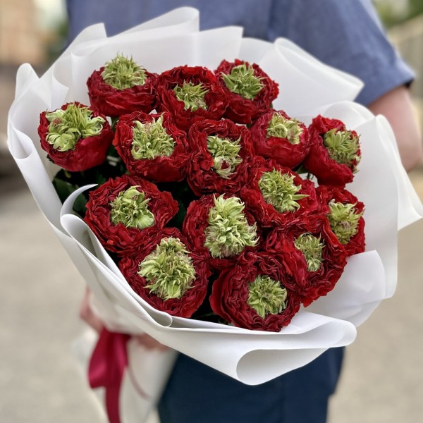 15 роз Ред Монстер