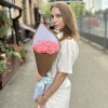 15 розовых гвоздик