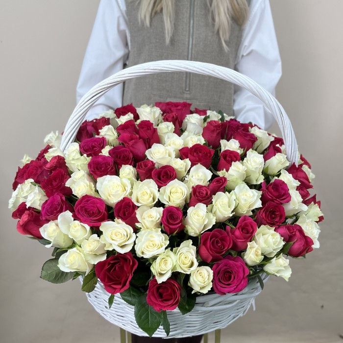 Букет дня с розами Радость