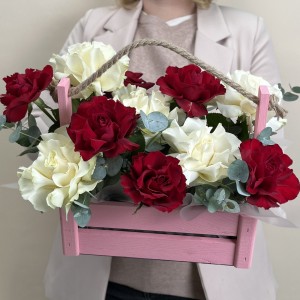 Букет дня с розами Нежность