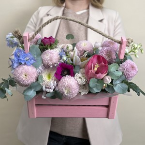 Букет дня в коробке Восторг