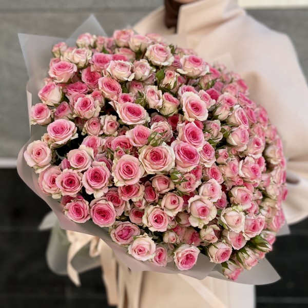 51 кустовая Роза Тралала 40 см