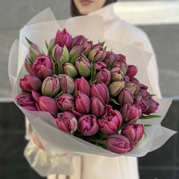 51 пионовидный тюльпан Дабл Принцесс