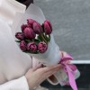 9 пионовидных тюльпанов Дабл принцесс