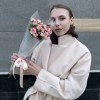 Корпоративный букет кустовых роз Тралала 40 см