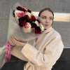 Романтичный букет из 15 радужных роз