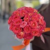 Кустовые розы Саммер денс в коробке