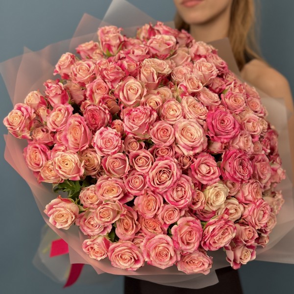 45 кустовых Роз Флиндерс Лейн 40 см