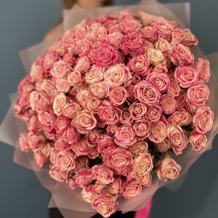 45 кустовых Роз Флиндерс Лейн 40 см