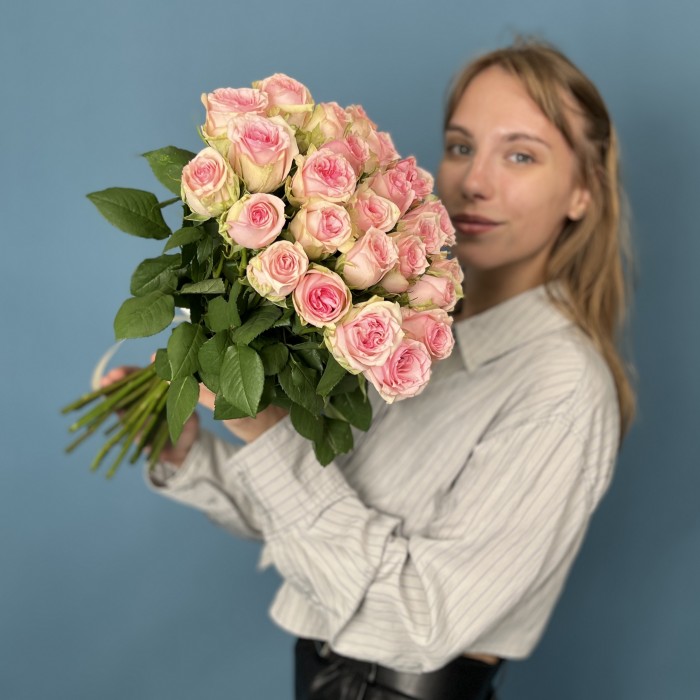 Розовая Роза судоку 40 см