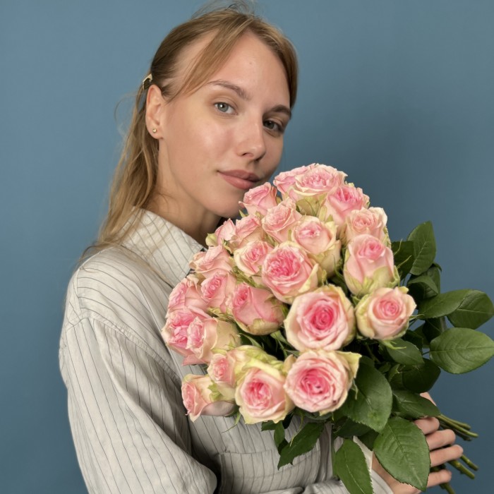 Розовая Роза судоку 40 см