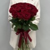 Роза красная 80 см