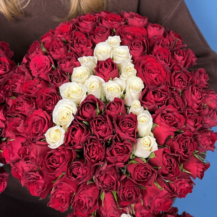 Сет из 4 маленьких коробок с розами Мама