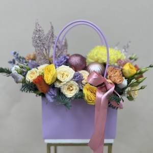 Букет дня в коробке Облако Нежности