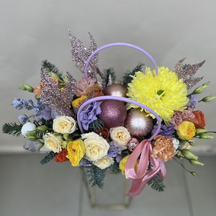 Букет дня в коробке Облако Нежности