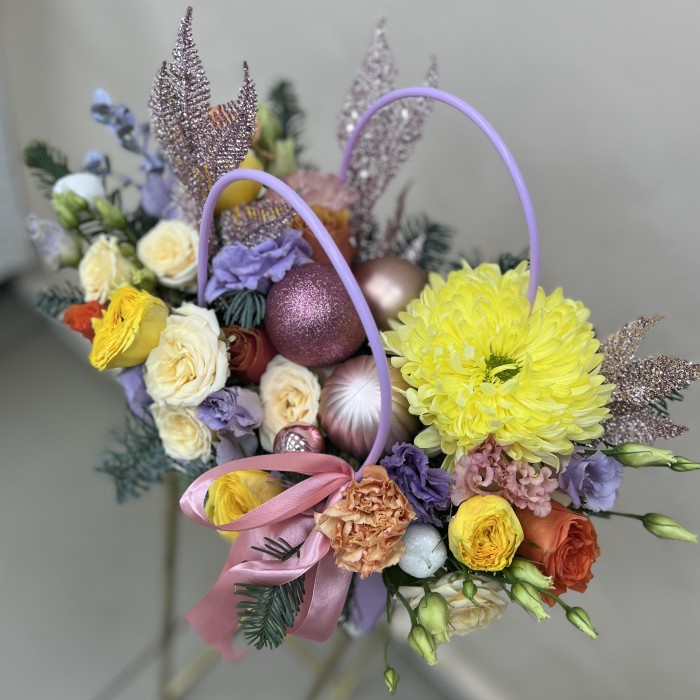 Букет дня в коробке Облако Нежности