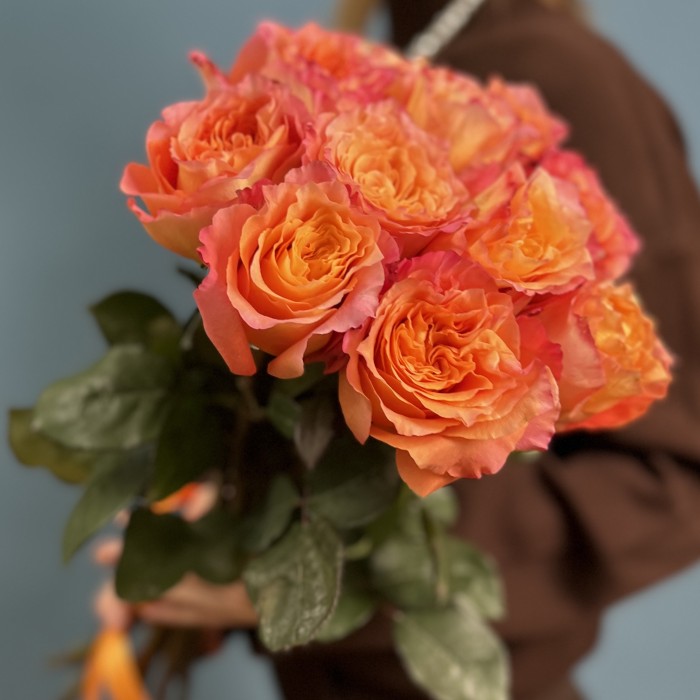 11 роз Фри спирит 50 см