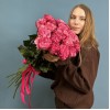 19 пионовидных роз Кантри блюз 60 см