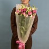 Букет из 5 розовых эустом