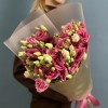 Букет из 5 розовых эустом