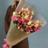 Букет из 5 розовых эустом