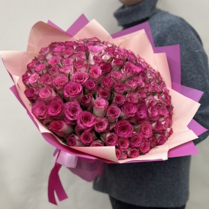 Букет дня нежный микс роз